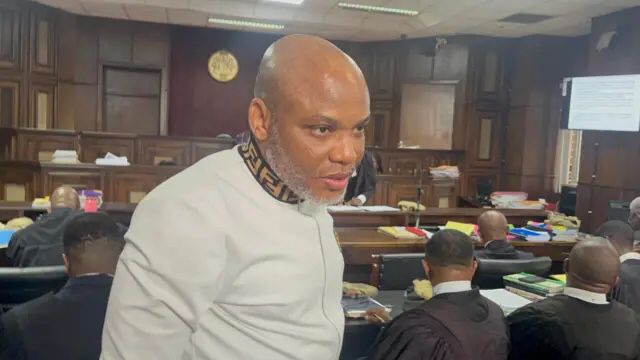 Nnamdi kanu in court