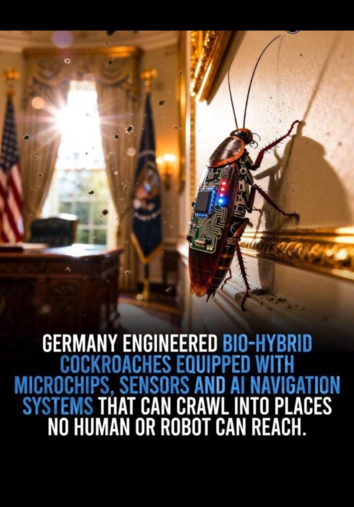 Germany ai powered crookroache