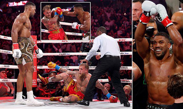 Anthony Joshua vs Jack Paul