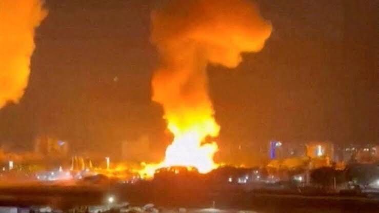 Massive strike in Venezuela by us military 