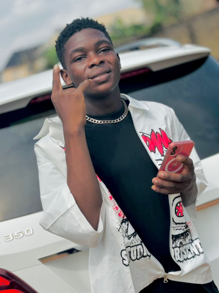 A photo showing Nigeria content creator best known as Moneybank or moneybank of Delta