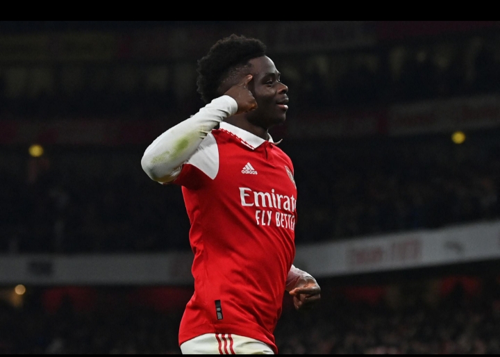 An image showing bukayo saka