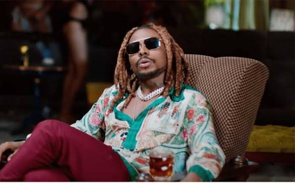 A picture showing Nigerian musician popularly known as asake