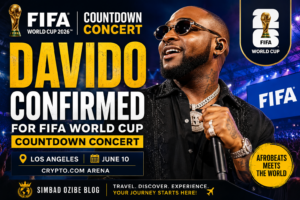 FIFA Confirms Davido for World Cup Countdown Concert in Los Angeles Ahead of 2026 Tournament