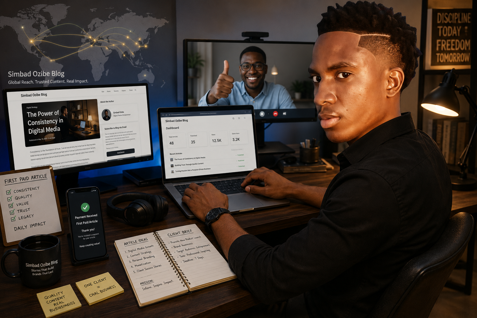 Simbad Ozibe - Founder and Editor-in-Chief