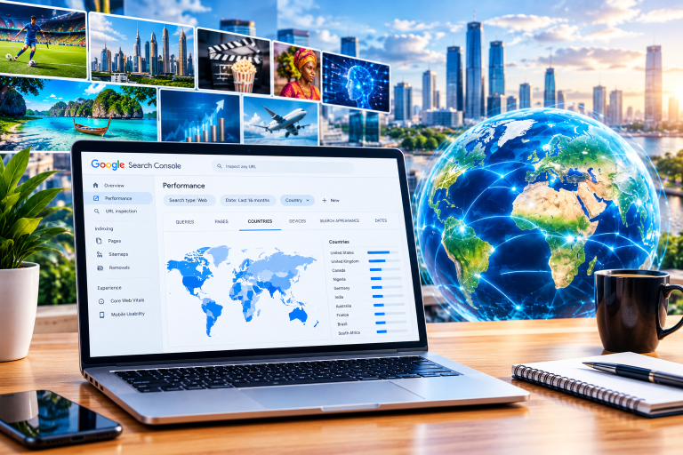 Simbad Ozibe Blog’s Google Search Visibility Spans 75+ Countries